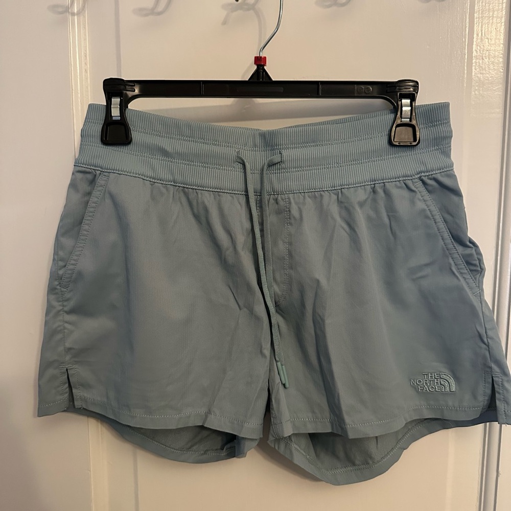 The North Face Women's Light Blue Athletic Shorts